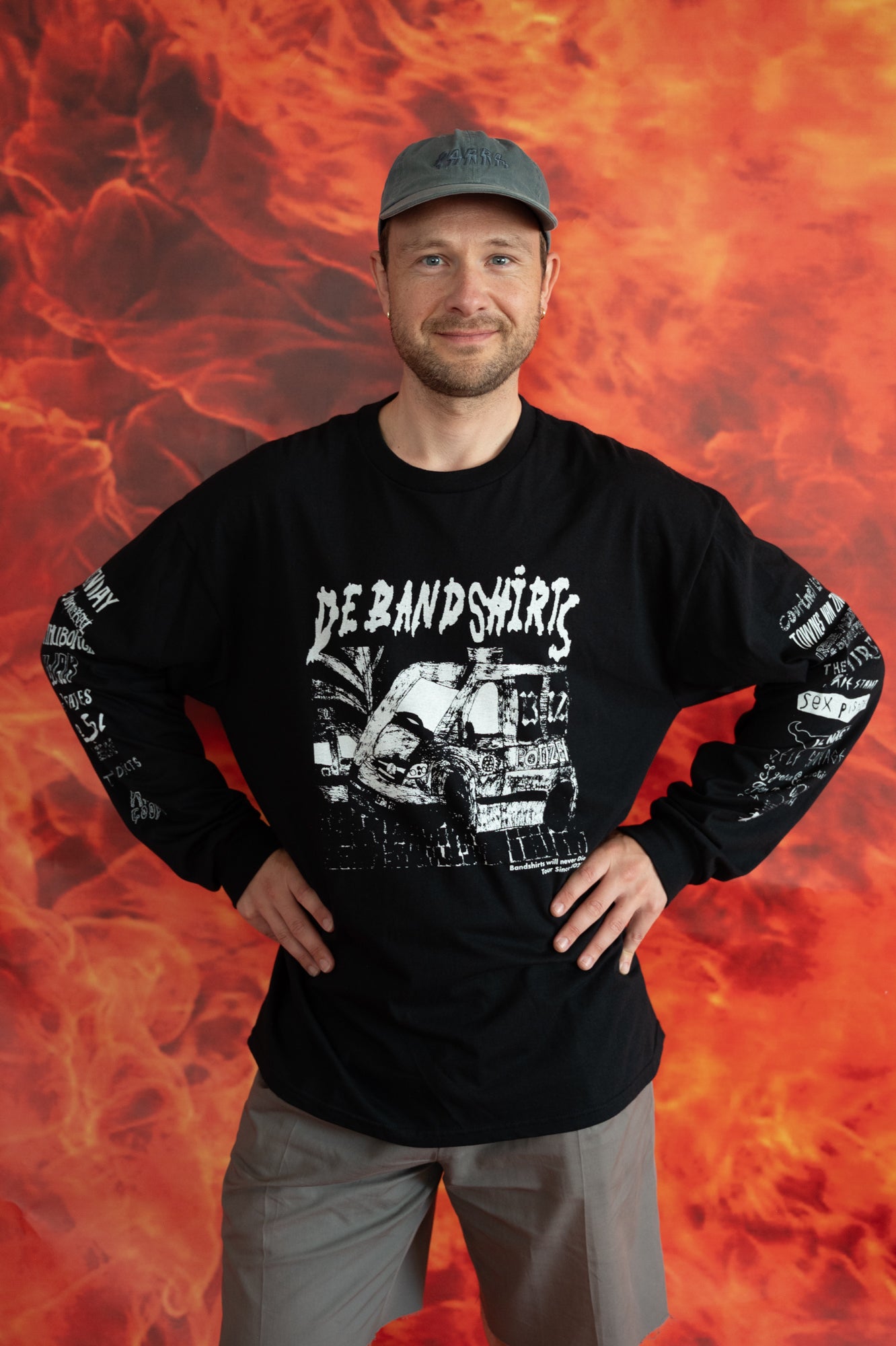 DE BANDSHIRTS WILL NEVER DIE ! LONGSLEEVE